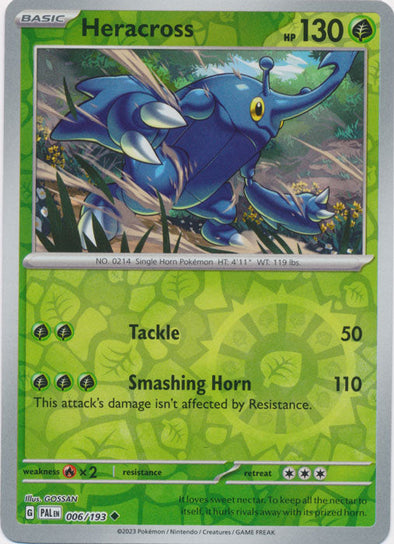 Heracross - 006/193 - Uncommon - Reverse Holo available at 401 Games Canada