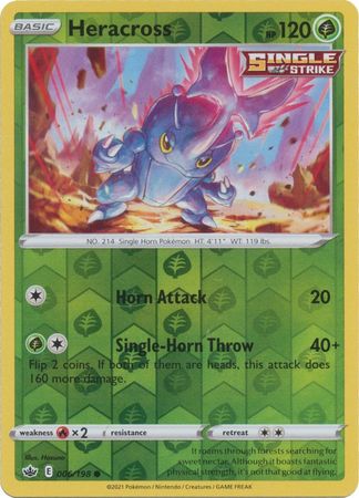 Heracross - 006/198 - Common - Reverse Holo available at 401 Games Canada