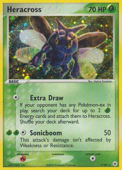 Heracross - 7/101 - Holo Rare available at 401 Games Canada