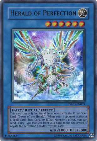 Herald of Perfection - TSHD-EN039 - Ultra Rare - Unlimited available at 401 Games Canada