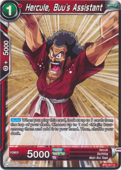 Hercule, Buu's Assistant - BT2-017 - Common available at 401 Games Canada