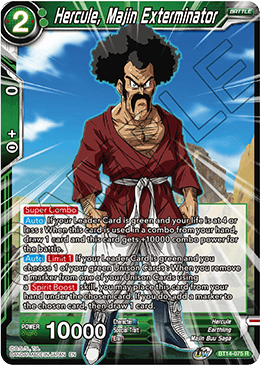 Hercule, Majin Exterminator - BT14-075 - Rare available at 401 Games Canada