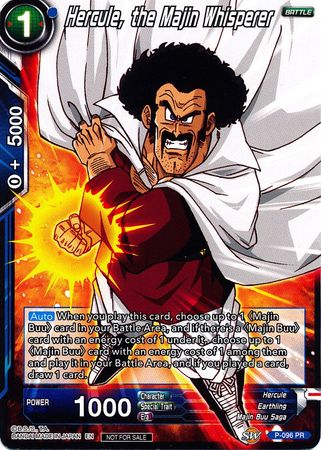 Hercule, the Majin Whisperer - P-096 - Promo (Non-Foil) available at 401 Games Canada