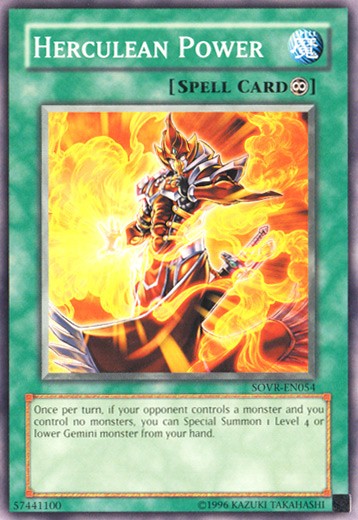 Herculean Power - SOVR-EN054 - Common - Unlimited available at 401 Games Canada