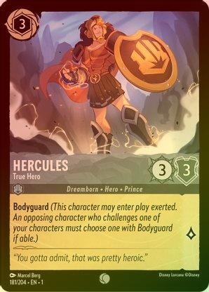 Hercules (True Hero) - 181/204 - Common (Foil) available at 401 Games Canada