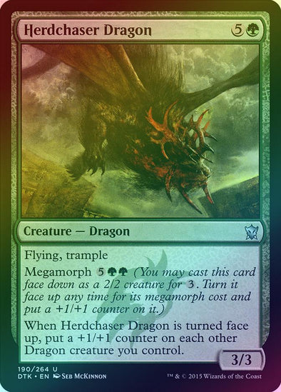 Herdchaser Dragon (Foil) (DTK)