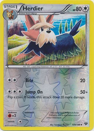 Herdier - 109/146 - Uncommon - Reverse Holo available at 401 Games Canada