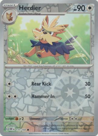 Herdier - 171/197 - Common - Reverse Holo available at 401 Games Canada