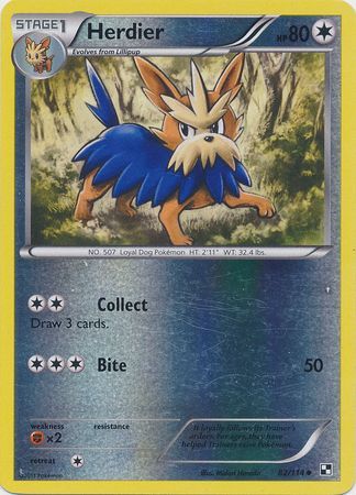 Herdier - 82/114 - Uncommon - Reverse Holo available at 401 Games Canada