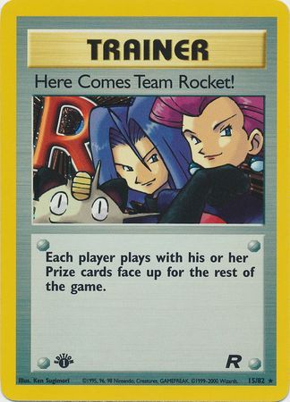 Here Comes Team Rocket! - 15/82 - Holo - 1st Edition available at 401 Games Canada