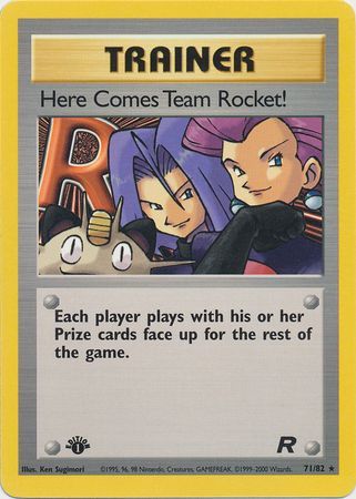 Here Comes Team Rocket! - 71/82 - Rare - 1st Edition available at 401 Games Canada