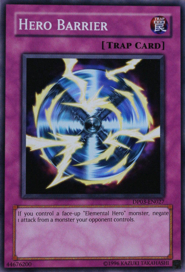 Hero Barrier - DP03-EN027 - Common - Unlimited available at 401 Games Canada