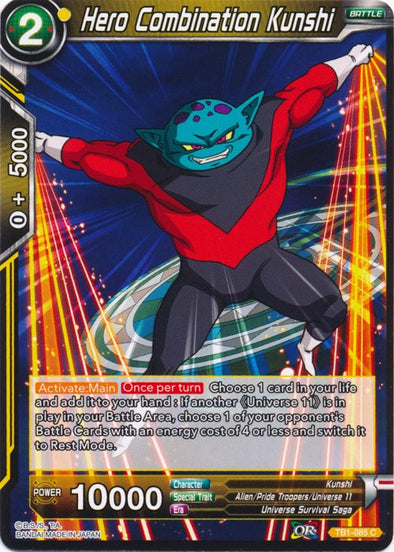 Hero Combination Kunshi - TB1-085 - Common (Foil) available at 401 Games Canada