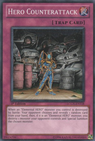 Hero Counterattack - LCGX-EN118 - Common - 1st Edition available at 401 Games Canada