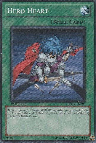 Hero Heart - LCGX-EN085 - Common - 1st Edition available at 401 Games Canada