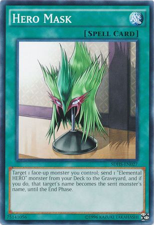 Hero Mask - SDHS-EN027 - Common - Unlimited available at 401 Games Canada
