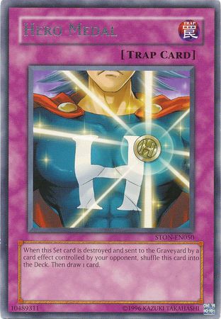 Hero Medal - STON-EN050 - Rare - Unlimited available at 401 Games Canada