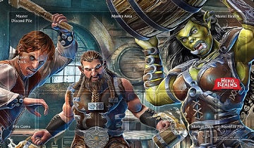 Hero Realms - Enthralled Regulars Playmat available at 401 Games Canada