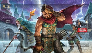 Hero Realms - Relentless Storm Playmat (Pre-Order) available at 401 Games Canada