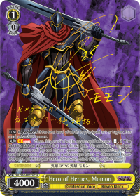 Hero of Heroes, Momon - OVL/S62-E002SP - Special Rare (Gold Signature) available at 401 Games Canada