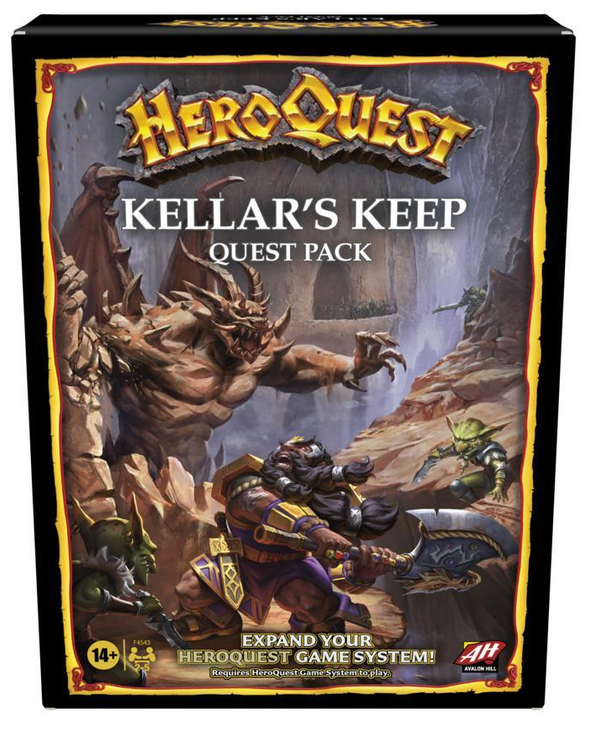 HeroQuest: Kellar's Keep Quest Pack available at 401 Games Canada