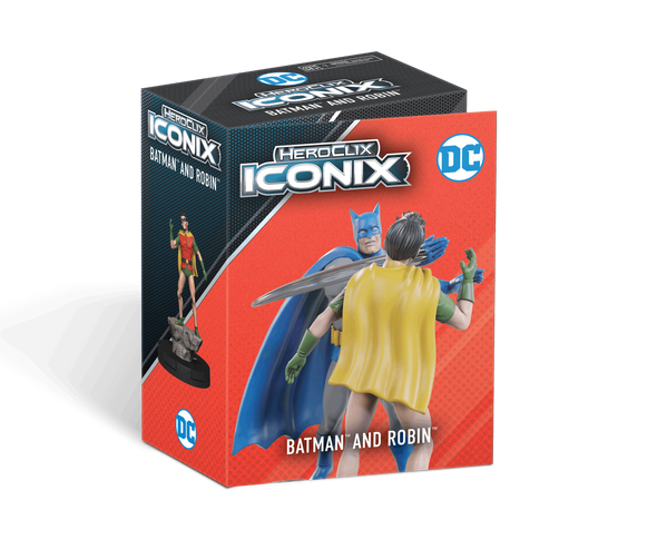 Heroclix - DC - Iconix: Batman and Robin available at 401 Games Canada