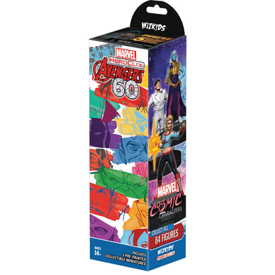 Heroclix - Marvel - Avengers: 60th Anniversary - Booster Pack available at 401 Games Canada
