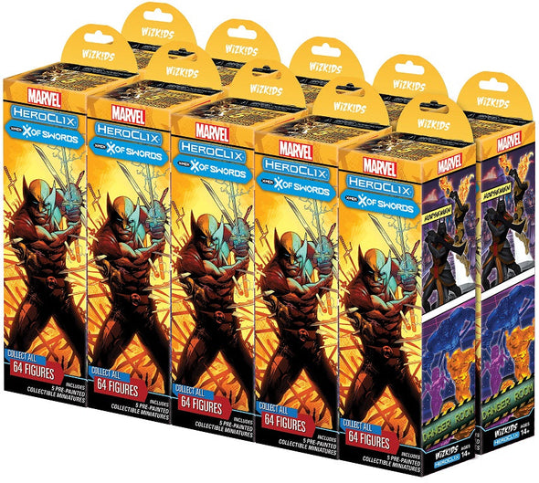 Heroclix - Marvel X-Men - X of Swords Booster Brick available at 401 Games Canada