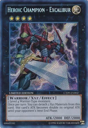 Heroic Champion - Excalibur - CT09-EN002 - Secret Rare available at 401 Games Canada