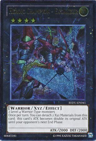 Heroic Champion - Excalibur - REDU-EN041 - Ultimate Rare - Unlimited available at 401 Games Canada