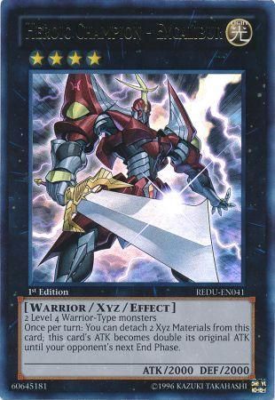 Heroic Champion - Excalibur - REDU-EN041 - Ultra Rare - 1st Edition available at 401 Games Canada