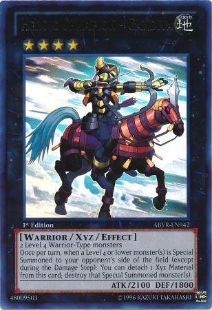 Heroic Champion - Gandiva - ABYR-EN042 - Ultra Rare - 1st Edition available at 401 Games Canada