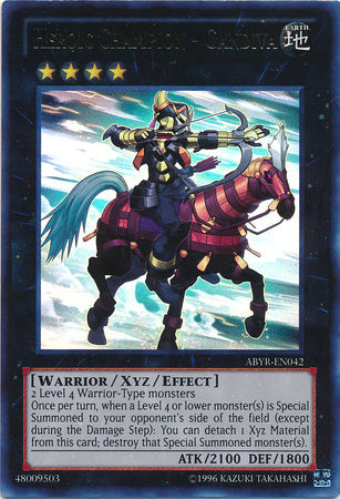 Heroic Champion - Gandiva - ABYR-EN042 - Ultra Rare - Unlimited available at 401 Games Canada