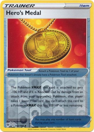 Hero's Medal - 152/185 - Uncommon - Reverse Holo available at 401 Games Canada