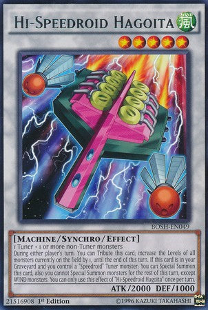 Hi-Speedroid Hagoita - BOSH-EN049 - Rare - 1st Edition available at 401 Games Canada