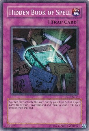 Hidden Book of Spell - DR1-EN154 - Common available at 401 Games Canada