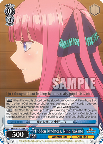 Hidden Kindness, Nino Nakano - 5HY/W83-TE28 - Trial Deck available at 401 Games Canada