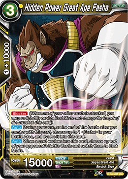 Hidden Power Great Ape Fasha - BT3-098 - Uncommon available at 401 Games Canada