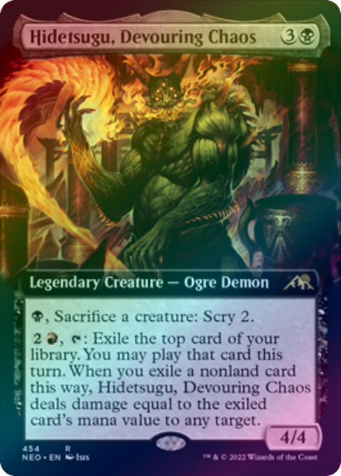 401 Games Canada - Hidetsugu, Devouring Chaos - Extended Art (NEO) (Foil)