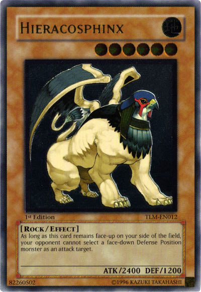 Hieracosphinx - TLM-EN012 - Ultimate Rare - 1st Edition available at 401 Games Canada