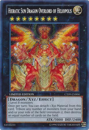 Hieratic Sun Dragon Overlord of Heliopolis - CT09-EN004 - Secret Rare available at 401 Games Canada