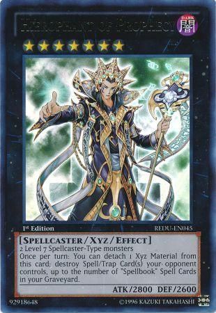 Hierophant of Prophecy - REDU-EN045 - Ultra Rare - 1st Edition available at 401 Games Canada