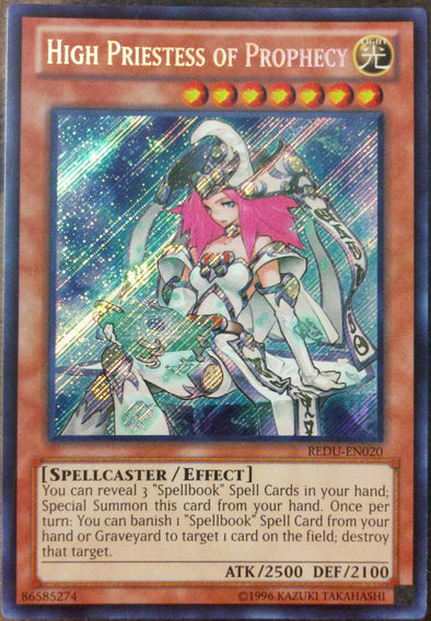 High Priestess of Prophecy - REDU-EN020 - Secret Rare - Unlimited available at 401 Games Canada