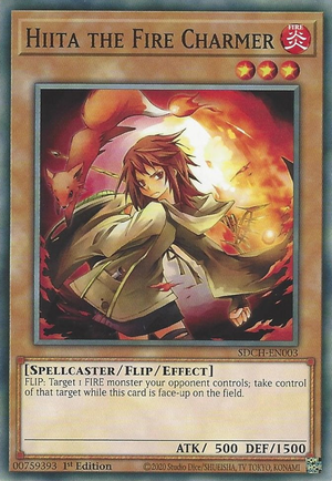 Hiita the Fire Charmer - SDCH-EN003 - Common - 1st Edition available at 401 Games Canada