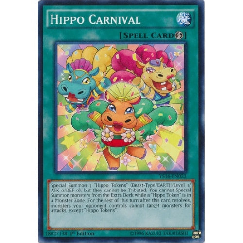 Hippo Carnival - YS16-EN023 - Common - 1st Edition available at 401 Games Canada