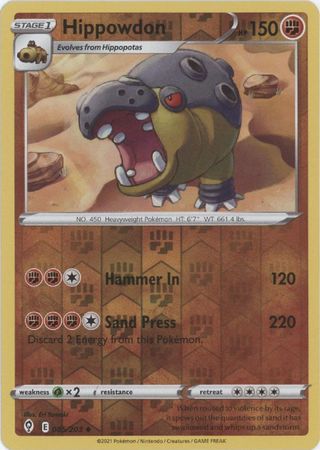 Hippowdon - 085/203 - Uncommon - Reverse Holo available at 401 Games Canada