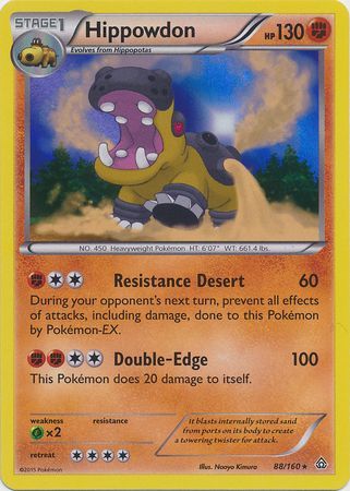 401 Games Canada - Hippowdon - 88/160 - Holo Rare 401 Games Canada - Hippowdon - 88/160 - Holo Rare
