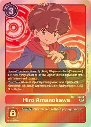 401 Games Canada - Hiro Amanokawa (Block 2) - RB1-032 - Rare (Foil) 401 Games Canada - Hiro Amanokawa (Block 2) - RB1-032 - Rare (Foil)