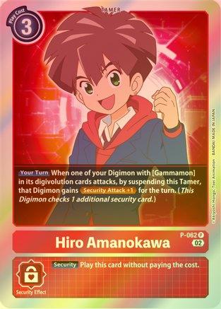 Hiro Amanokawa (Resurgence Booster Reprint) - P-062 - Promo (Foil) available at 401 Games Canada