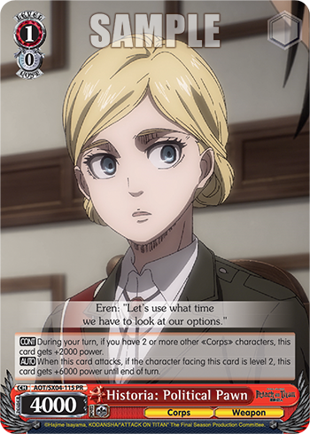 Historia: Political Pawn - AOT/SX04-E115 - PR available at 401 Games Canada